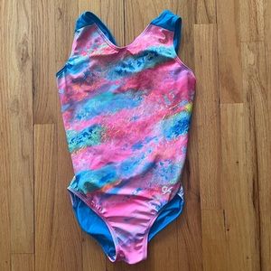 GK gymnastics leotard size adult medium